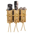 HIGH SPEED GEAR Triple Pistol TACO MOLLE , Color: Coyote Brown (11PT03CB) - High Speed Gear