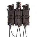 HIGH SPEED GEAR Triple Pistol TACO Adaptable Belt Mount (ABM), Color: Black (13PT13BK) - High Speed Gear
