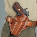 GALCO Combat Master Glock 48 Tan Right Hand Belt Holster (CM834) - Galco
