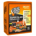 DEAD DOWN WIND NEW! Super Slam Premium Kit- 13 Pieces! 6 Laundry Pods, 12oz Field Spray, 2 Pac-its, 20ct Wash Cloths, 28 gm Wind Detector, 15 ct. Dryer Sheets, 12oz Body & Hair Soap, Box Kit (208118) - Dead Down Wind