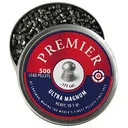 CROSMAN Premier .177 Lead Domed Heavy Pellets, 500 Count (LUM177) - Crosman