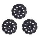 CROSMAN Pellet Clip Kit 3 Count of 10 Shot Clips for use with Vigilante Air Pistols (407T) - Crosman