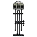 TIGHTSPOT QUIVER Shift Lock 5 Arrow Gun Metal RH/LH Bow Quiver (TSQSL5SG-R) - Tightspot Quiver