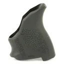 Hogue HandALL Beavertail Pistol Grip, Fits Ruger LCP II, Rubber, Finger Grooves, Black 18120 - Hogue