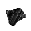 GALCO Combat Master Colt 4.25in 1911 Black Leather Right Hand Belt Holster (CM266B) - Galco