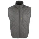 DRAKE Delta Quilted Fleece Lined Charcoal Vest (DW1171-CHR) - Drake