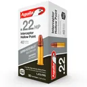 AGUILA AMMUNITION Interceptor 22LR 40G Hollow Point 50rd/Box Rimfire Ammo (1B220321) - Aguila Ammo