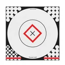 BIRCHWOOD CASEY Shoot-N-C 17.25in White/Black Diamond Targets, 5-Pack (34195) - Birchwood Casey