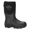 DRYSHOD Mens Arctic Storm Mid Black/Grey Winter Boot (ARS-MM-BK) - Dryshod