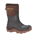 DRYSHOD Womens Haymaker Mid Brown/Peanut Farm Boot (HAY-WM-BR) - Dryshod