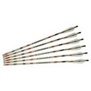 EXCALIBUR Aluminum 20in XX75 Vanes 6 Pack Crossbow Arrows (2219V20-6) - Excalibur Crossbow