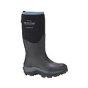 DRYSHOD Womens Arctic Storm Hi Black/Blue Boots (ARS-WH-BL) - Dryshod