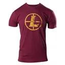 LEUPOLD Distressed Reticle Cardinal Heather XXL Tee Shirt (181847) - Leupold