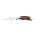BROWNING Joint Venture 2 Blade Jigged Bone Folding Knife (3220012) - Browning