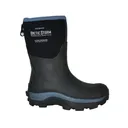 DRYSHOD Womens Arctic Storm Mid Black/Blue Boots (ARS-WM-BL) - Dryshod