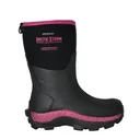 DRYSHOD Womens Arctic Storm Mid Black/Pink Boots (ARS-WM-PN) - Dryshod
