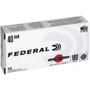 FEDERAL Range and Target 40 S&W 180gr FMJ 50rd/Box Ammo (RTP40180) - Federal Ammo