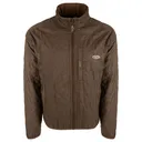 DRAKE Delta Quilted Fleece Lined Dark Earth Jacket (DW1071-DEA) - Drake