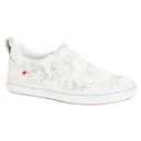 XTRATUF Women's Sharkbyte Canvas White Camo Deck Shoe (XSW-102-WHT) - Xtratuf