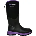 DRYSHOD Women's Legend MXT Hi Black/Purple Boots (LGX-WH-BKPP) - Dryshod
