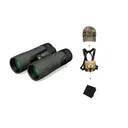 VORTEX Diamondback HD 10x42 Binocular w/ GlassPak Harness Case, Multicam Camo Cap and Microfiber Cleaning Cloth (DB-215+P400+120-64-MUL+MF) - Vortex