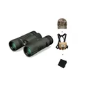 VORTEX Diamondback HD 10x28 Binocular  w/ GlassPak Harness Case, Multicam Camo Cap and Microfiber Cleaning Cloth - Vortex