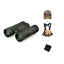 VORTEX Diamondback HD 8x28 Binocular w/ GlassPak Harness Case, Multicam Camo Cap and Microfiber Cleaning Cloth - Vortex