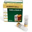 SELLIER & BELLOT Rubber Ball 12ga 2.75in Shotgun Ammo (SB12RBB) - Sellier & Bellot