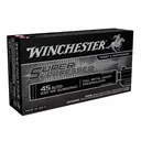 WINCHESTER Super Suppressed .45 ACP 230Gr FMJ 50rd Box Ammo (SUP45) - Winchester