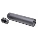 Griffin Armament Recce 5 Suppressor, 6.2", 556NATO, 17-4PH Stainless Steel, Black High Temp Griffin Endura-Kote, 14.5oz, 1/2x28 Taper Mount Minimalist Brake Included GAREC5 - Griffin Armament