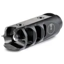 Ultradyne USA MERCURY Brake, 5.56MM/223REM, Fits AR-15s with 1/2X28 Threads, Black, 3.1 oz., 416 Stainless Steel, Includes Shrouded Timing Nut UD10670 - Ultradyne