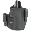 L.A.G. Tactical, Inc. Defender Series, OWB/IWB Holster, Fits SIG P320 Full Size 9/40, Kydex, Right Hand, Black Finish 2078 - L.A.G. Tactical