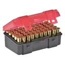 Plano Ammunition Box, Holds 50 Rounds of .357/.38 Sp/.38 Handgun Rounds, Charcoal/Rose  122550 - Plano