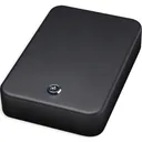 Bulldog Cases Personal Safe, 9.5" x 6.5" x 2", Black Finish, w/Key Lock and Security Cable BD1121 - Bulldog Cases