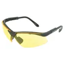 Radians Revelation Glasses, Black Frame, Amber Lens RV0140CS - Radians