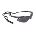 Radians Outback Glasses, Black Frame, Smoke Lens, With Cord OB0120CS - Radians