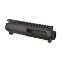 Nordic Components NC15 Extruded Stripped Upper, Fits AR15, Blk Finish, Upper Receiver Eliminates Dust Cover/Forward Assist, Compatible with Milspec BCGs/Charging Handles/Barrels/Most Handguards, Flat Top Picatinny Rail, 7029-T6 Alm, 10oz NC15-UR-EXT - Nordic Components