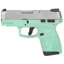 TAURUS G2S 9mm 3.26in 7rd Stainless/Cyan Pistol (1-G2S939C) - Taurus