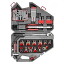 Real Avid Armorer's Master Kit AR15 PRO, AR15 Tool Kit, Gray Carry Case AVAMKPRO - Real Avid