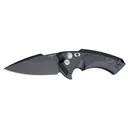 Hogue X5, Folding Knife, CPM154 / Black, Plain, Folder, Spear Point, 3.5", Aluminum / G-Mascus Black G10 Insert 34579 - Hogue