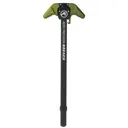 Aero Precision BREACH, AR-10 Charging Handle, Ambidextrous, Large Lever, Gas Deflection Shelf, Anodized Finish, Black and Olive Drab Green APRA700331C - Aero Precision