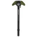 Aero Precision BREACH, AR-15 Charging Handle, Ambidextrous, Small Lever, Gas Deflection Shelf, Anodized Finish, Black and Olive Drab Green APRA700130C - Aero Precision