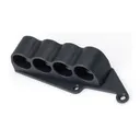 Mesa Tactical 4-Shell Left Side Saddle, 12 Gauge, Rugged, Reliable On-gun Shotshell Carriers, Fits Remington 870, Black 90320 - Mesa Tactical