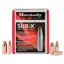 Hornady Sub-X, .308 Diameter, 175 Grain, Flex Tip, 100 Count 30718 - Hornady