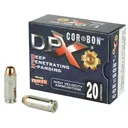 CorBon Deep Penetrating X Bullet, 10MM, 155 Grain, Barnes X, 20 Round Box DPX10155 - Corbon