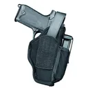 Uncle Mike's Cordura Hip Holster, Size 1, Fits Medium Auto With 4" Barrel, Ambidextrous, Black MO70010 - Uncle Mikes