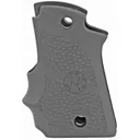 Hogue Rubber Grip with Cobblestone Texture and Finger Grooves, Fits Kimber Micro 9, Black 39080 - Hogue