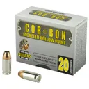 CorBon Self Defense, 380ACP, 90 Grain, Jacketed Hollow Point, 20 Round Box 38090 - Corbon