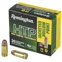 Remington High Terminal Performance, 9MM +P, 115 Grain, Jacketed Hollow Point, 20 Round Box 28293 - Remington