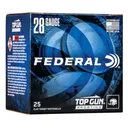 Federal Top Gun Sporting, 28 Gauge 2.75", #7.5, 3/4 oz, 25 Round Box, 1,330 FPS TGS282175 - Federal